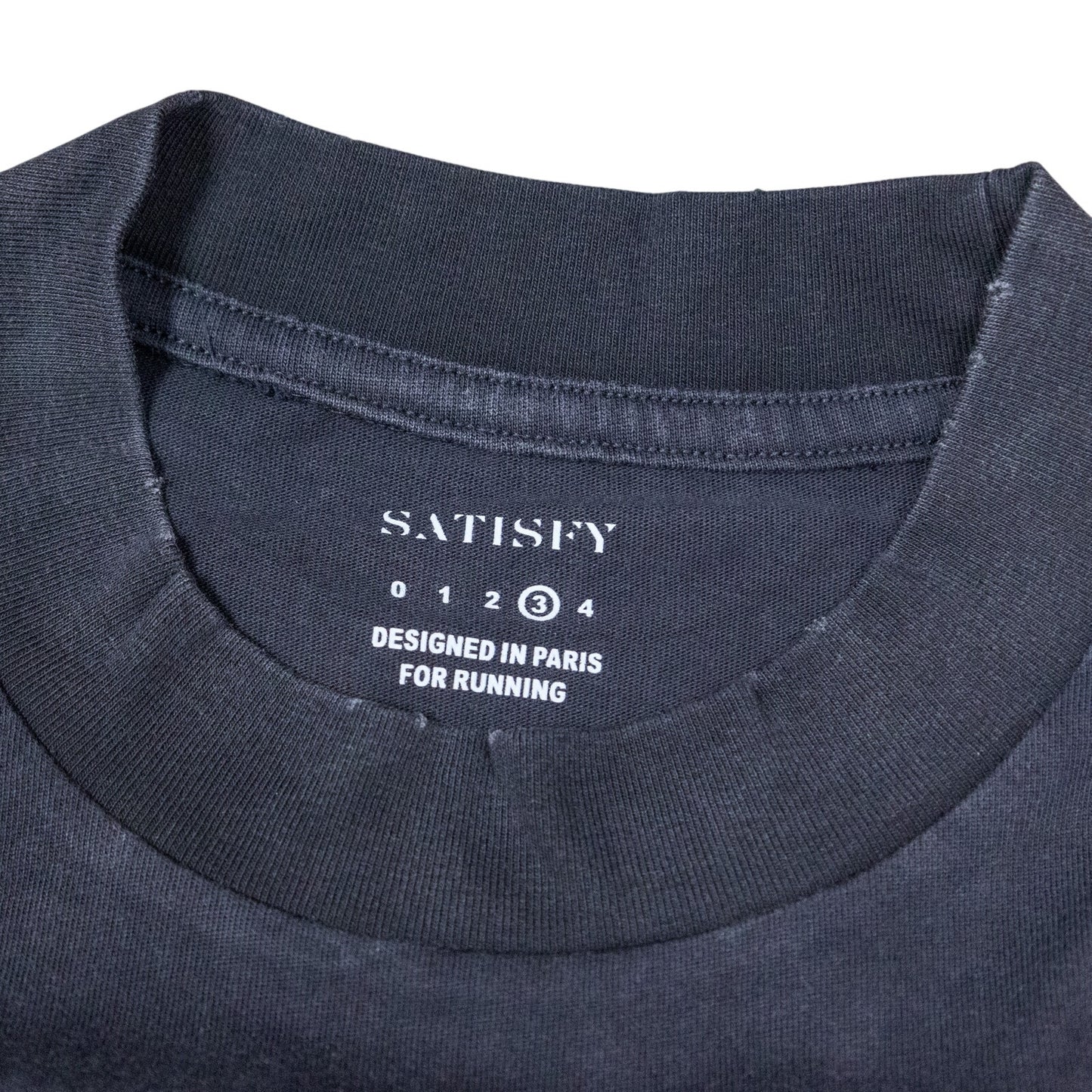 SATISFY MothTech T-Shirt 'Aged Black'