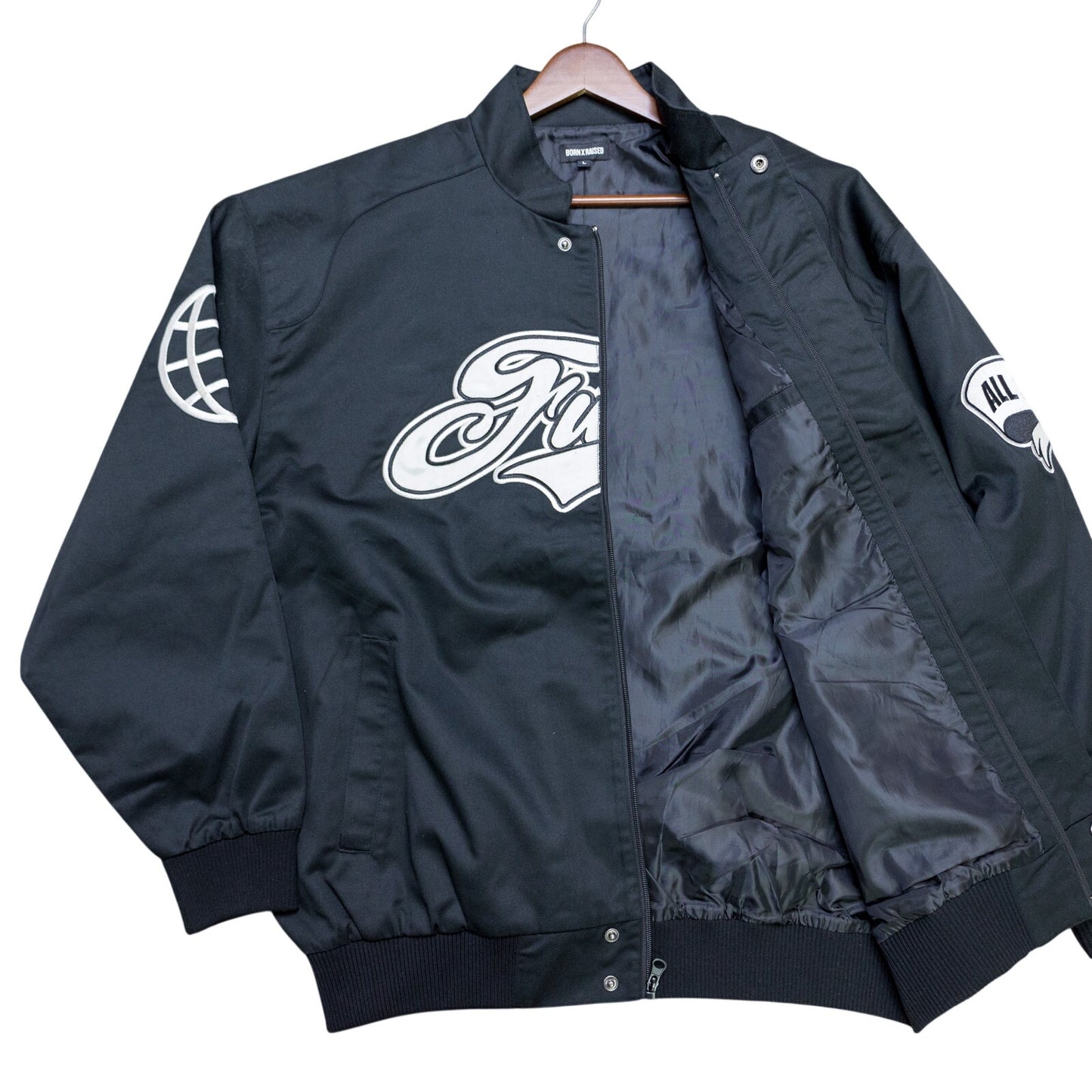 Born X Raised Fuerza Regida FR Unreleased Sample Jacket