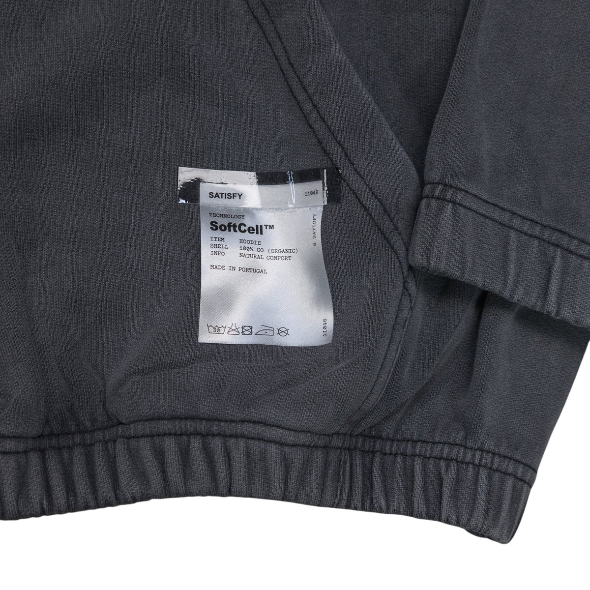 SATISFY SoftCell Hoodie 'Aged Black'