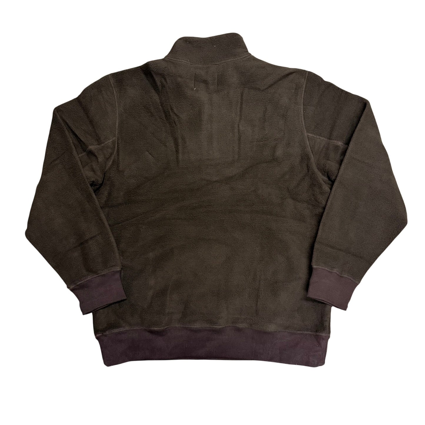 Aimé Leon Dore Quarter Zip Fleece Unisphere Coffee Bean