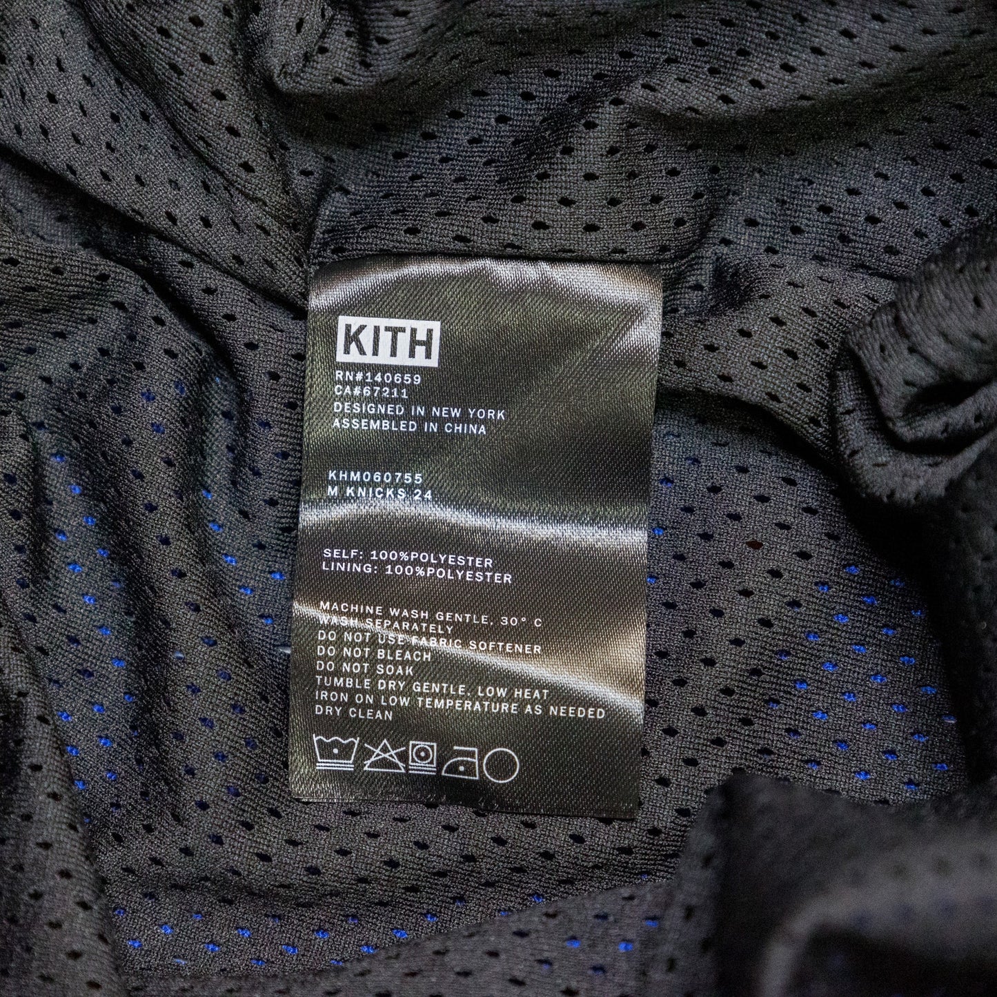 Kith x New York Knicks Mesh Ryan Short 'Current' Size XL