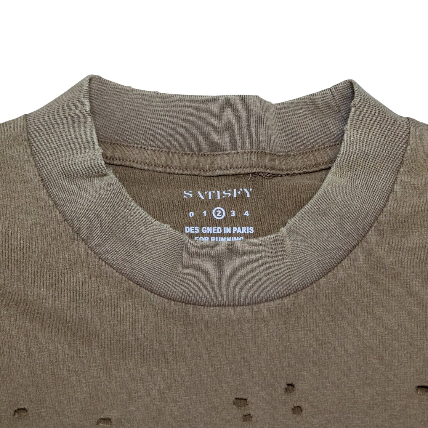 Satisfy MothTech T-Shirt in Aged Brown