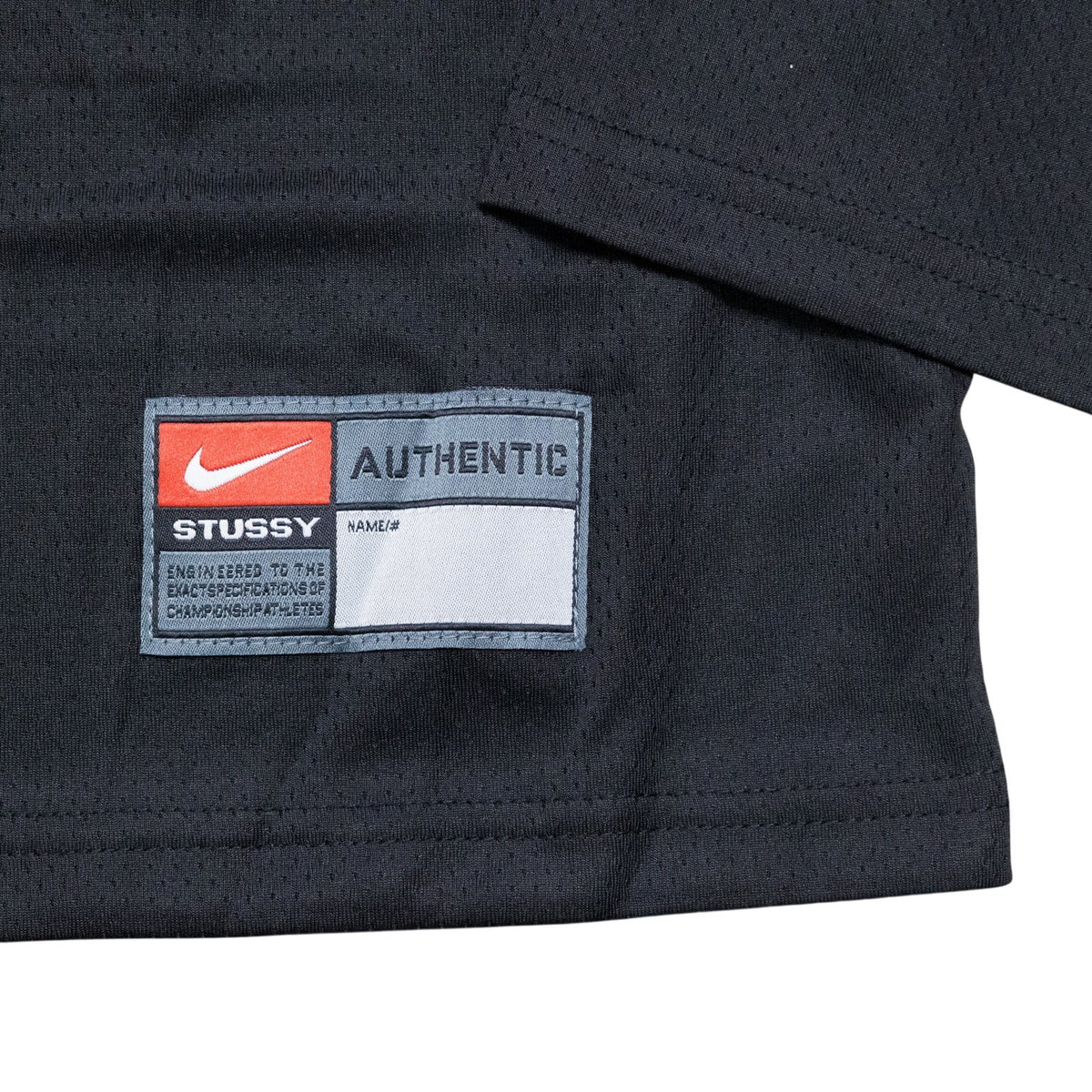 Stussy x Nike Dri Fit Mesh Jersey 'Black'