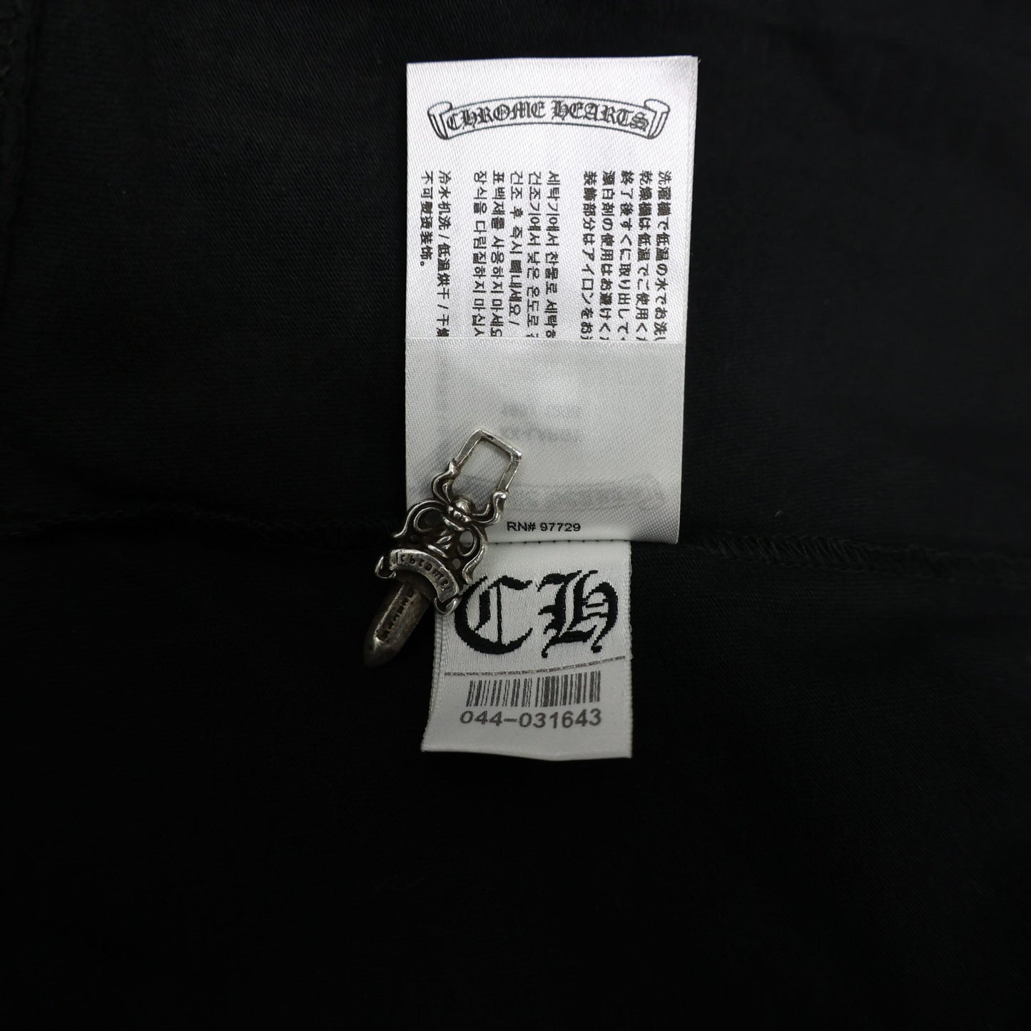 Chrome Hearts Long Sleeve Pocket Crew Hot Pink/Black