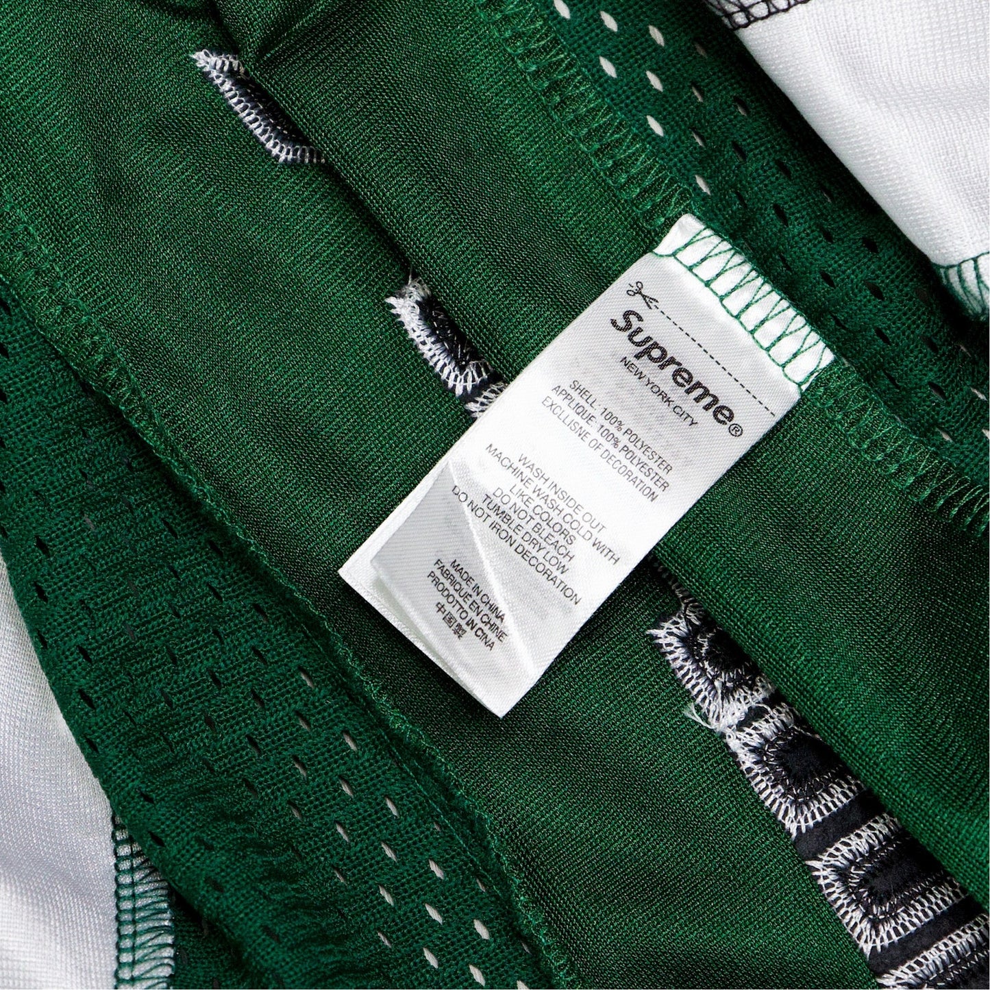 Supreme Martine Rose Football Jersey Black