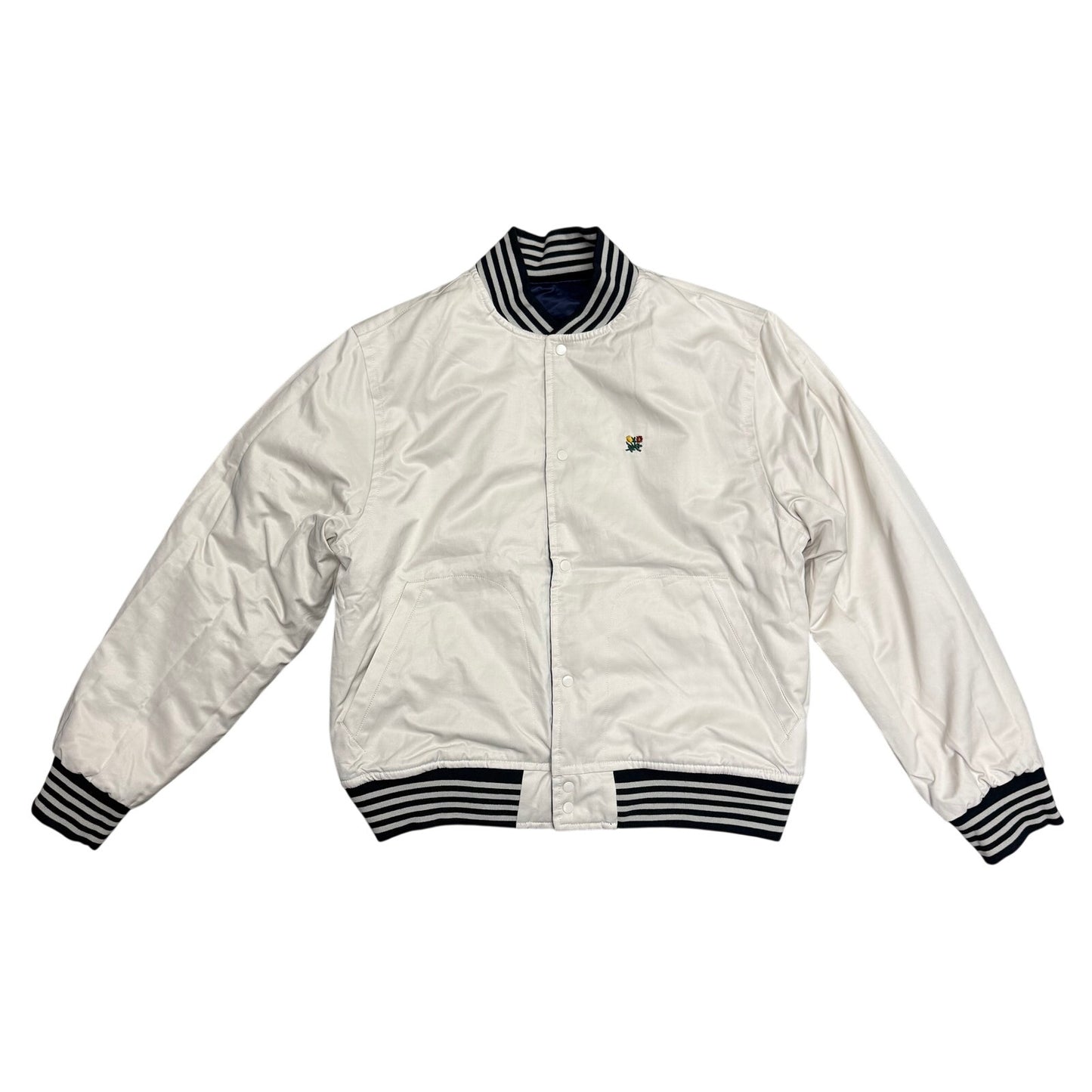 Aime Leon Dore Reversible Varsity Jacket Navy