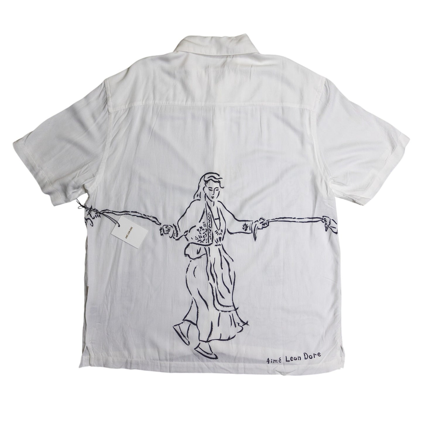 Aimé Leon Dore Chorós Button Up Shirt White