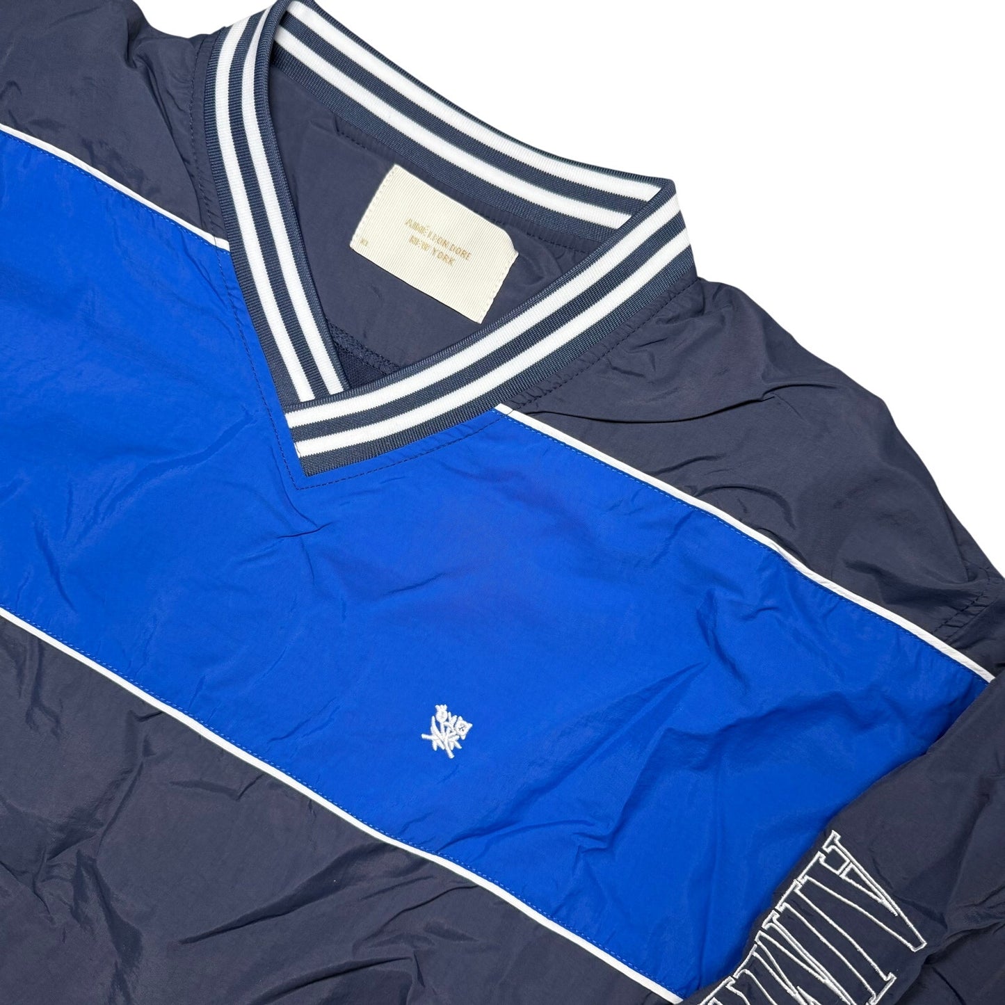 Aimé Leon Dore Crest Nylon Pullover 'Navy Blazer'