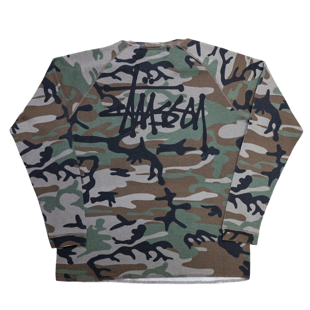 Stussy Basic Thermal 'Woodland Camo'