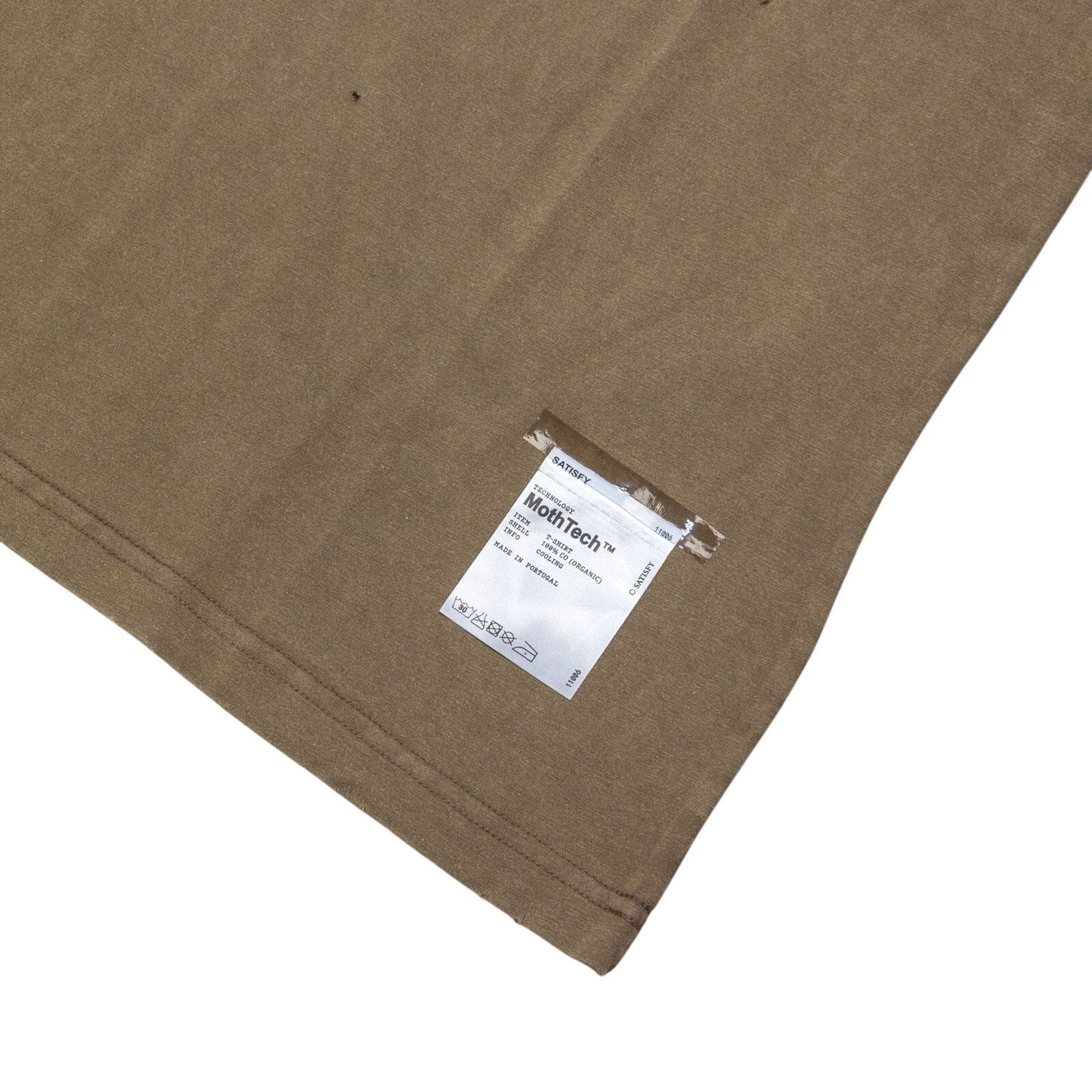 Satisfy MothTech T-Shirt in Aged Brown