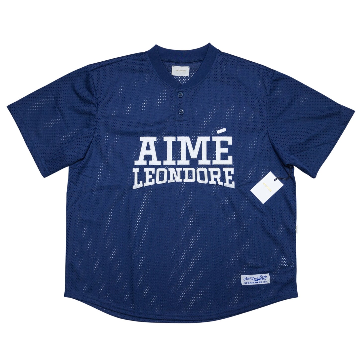 Aime Leon Dore Mesh Batting Practice Jersey Navy Blazer