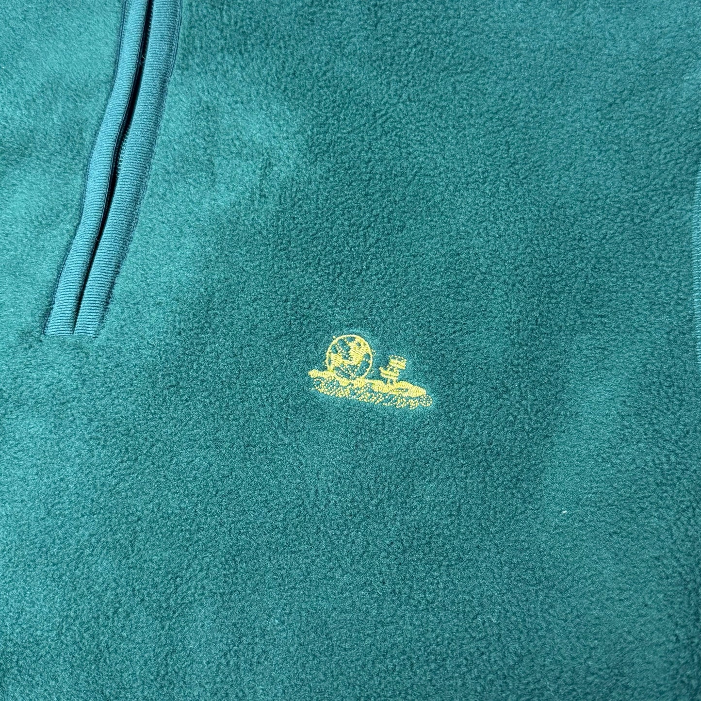 Aimé Leon Dore Quarter Zip Fleece Unisphere Forest Green