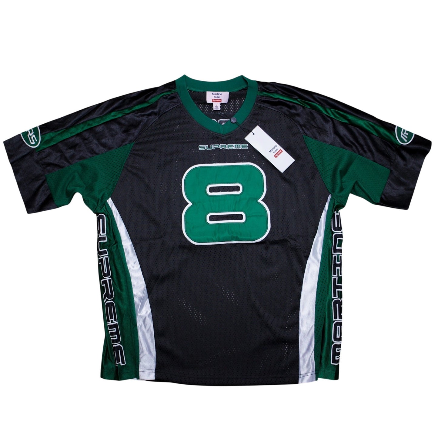 Supreme Martine Rose Football Jersey Black