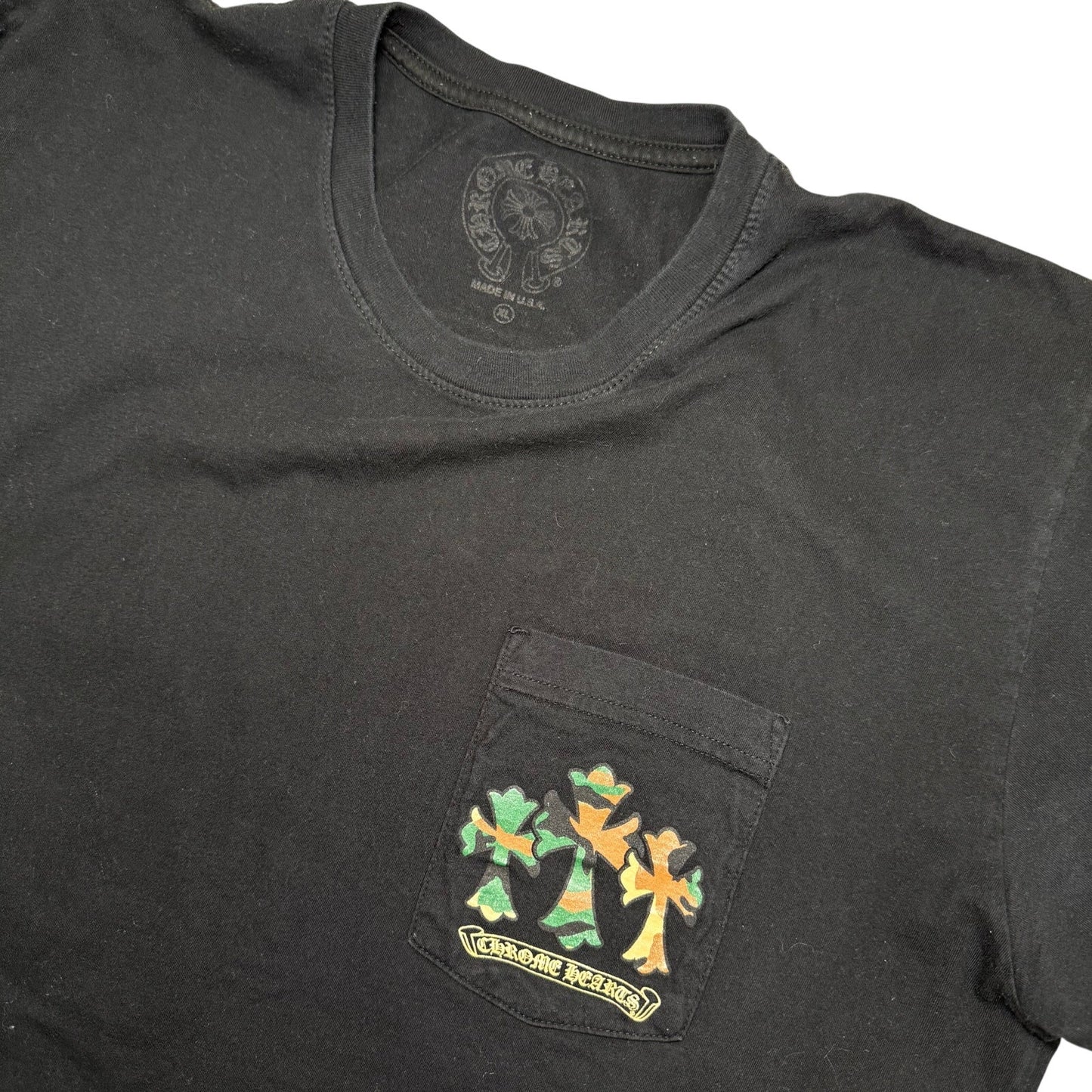 Chrome Hearts Camo Horseshoe T-Shirt