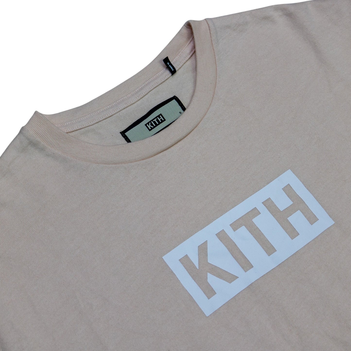 Kith Classic Logo Tee Light Pink