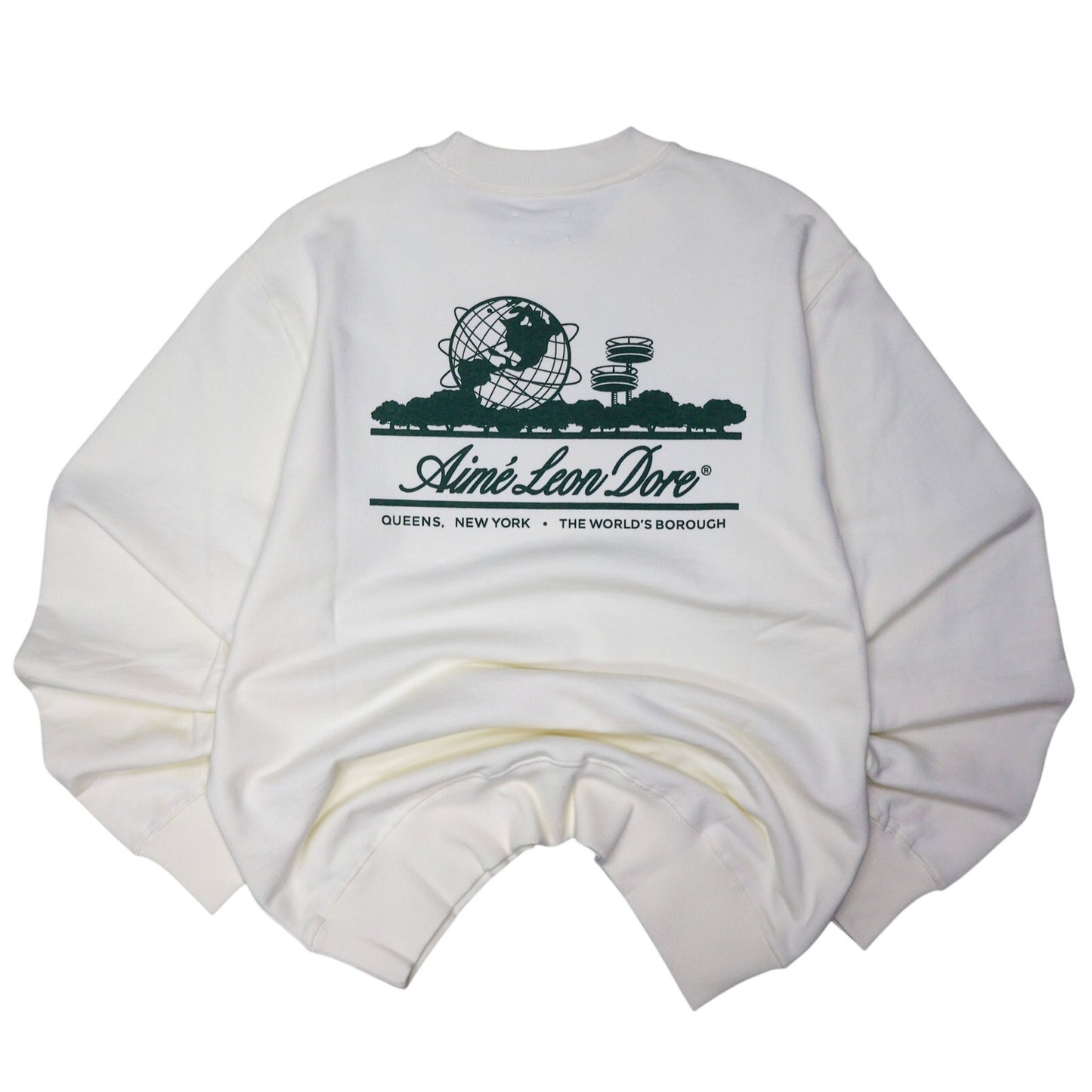 Aimé Leon Dore Unisphere Crewneck Pristine Cream