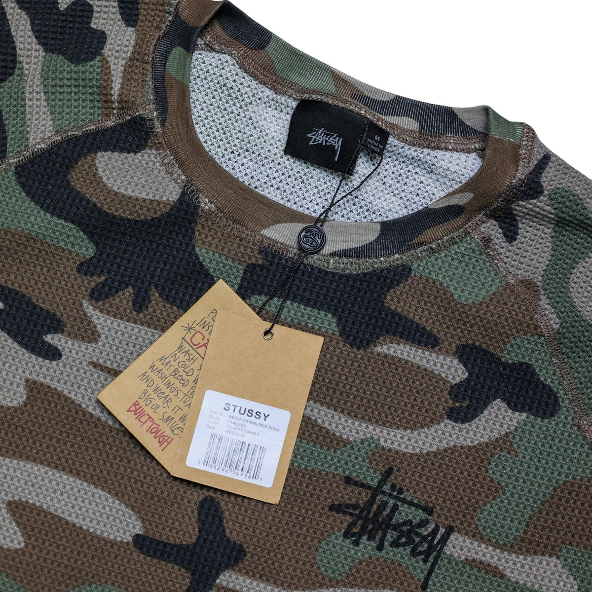 Stussy Basic Thermal 'Woodland Camo'