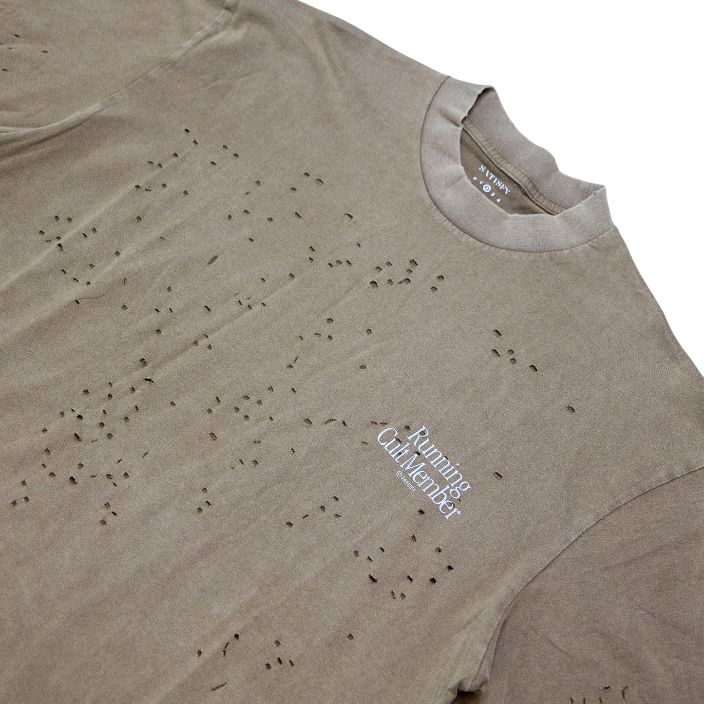 Satisfy MothTech T-Shirt in Aged Brown