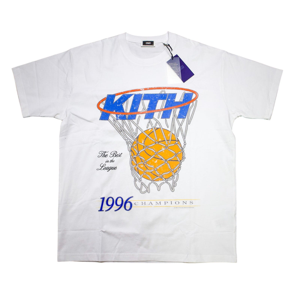 Kith x New York Knicks 1996 Champions Vintage Tee