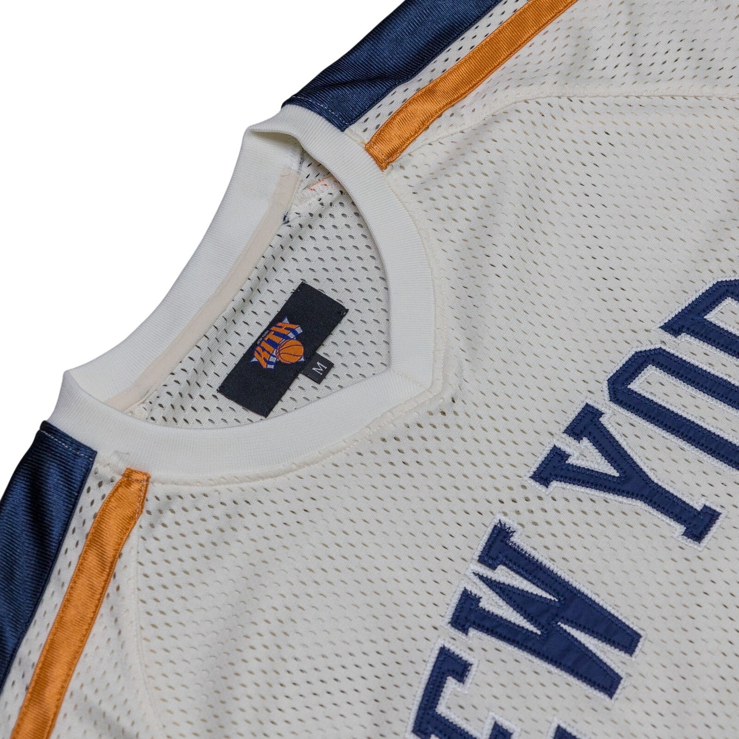 Kith For The New York Knicks Mesh Leon Top 'Sandrift'