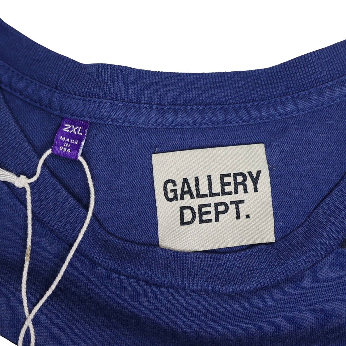 Gallery Dept. Vintage Logo Painted T Shirt Navy