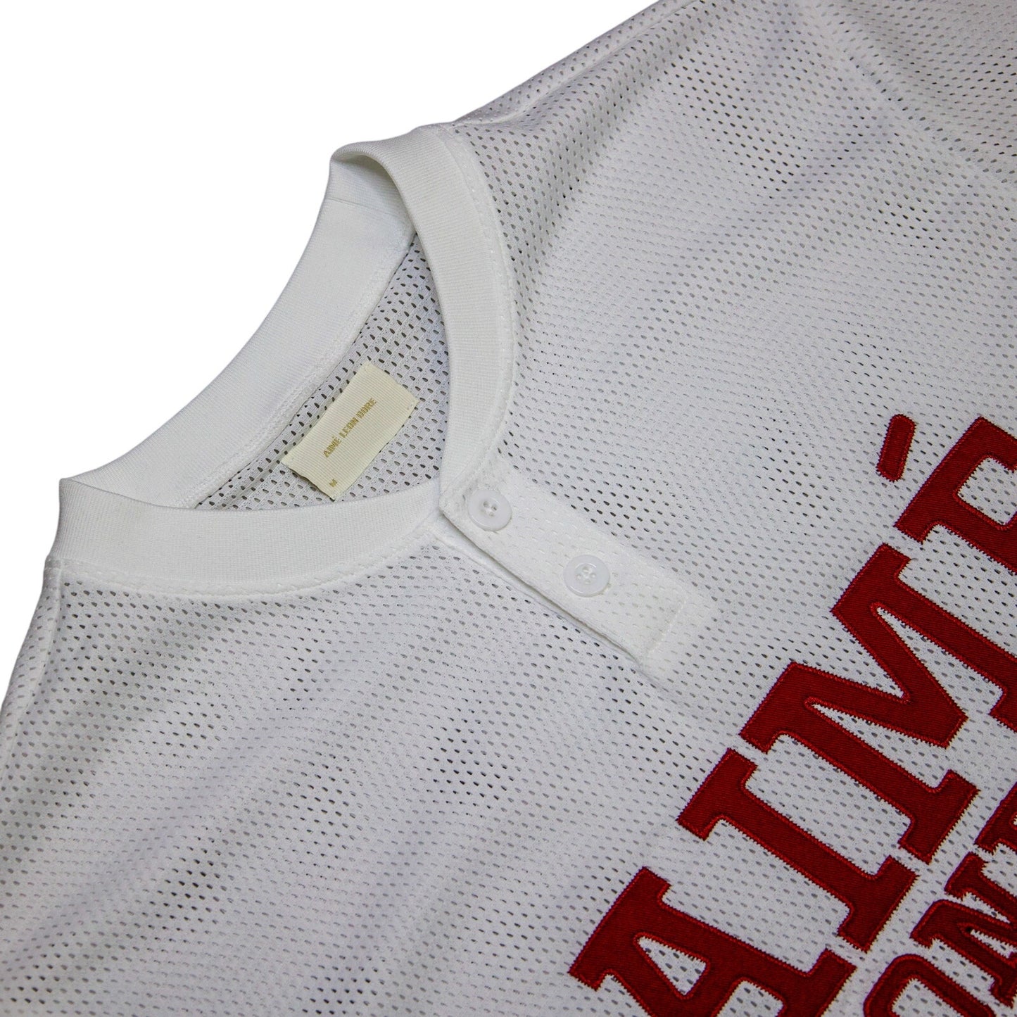 Aimé Leon Dore Mesh Batting Practice Jersey Bright White