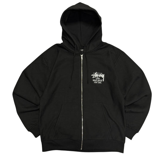 Stussy x Dover Street Market New York Zip Hoodie 'Black'