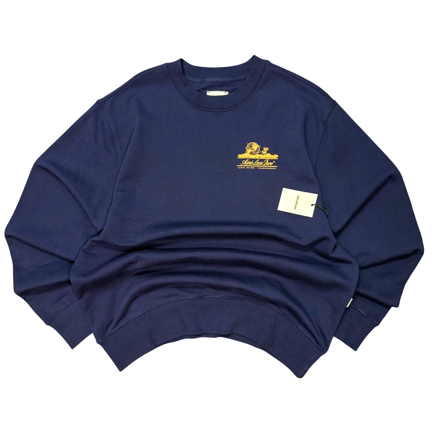 Aimé Leon Dore Unisphere Crewneck Evening Blue