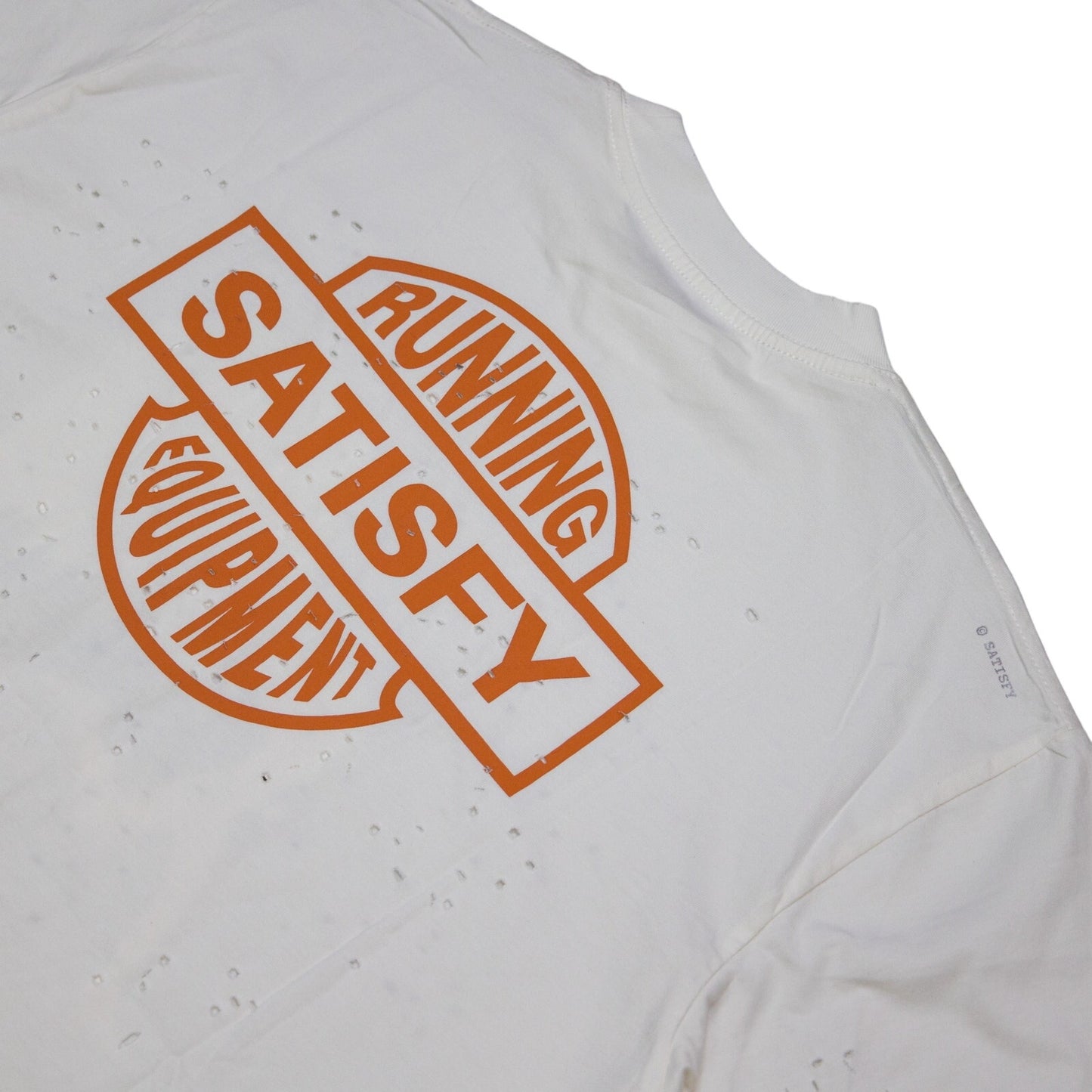 SATISFY Mothtech Eagle T-Shirt 'Off White'