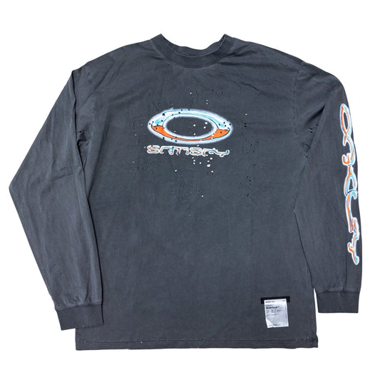 Oakley x Satisfy MothTech Long Tee Aged Black