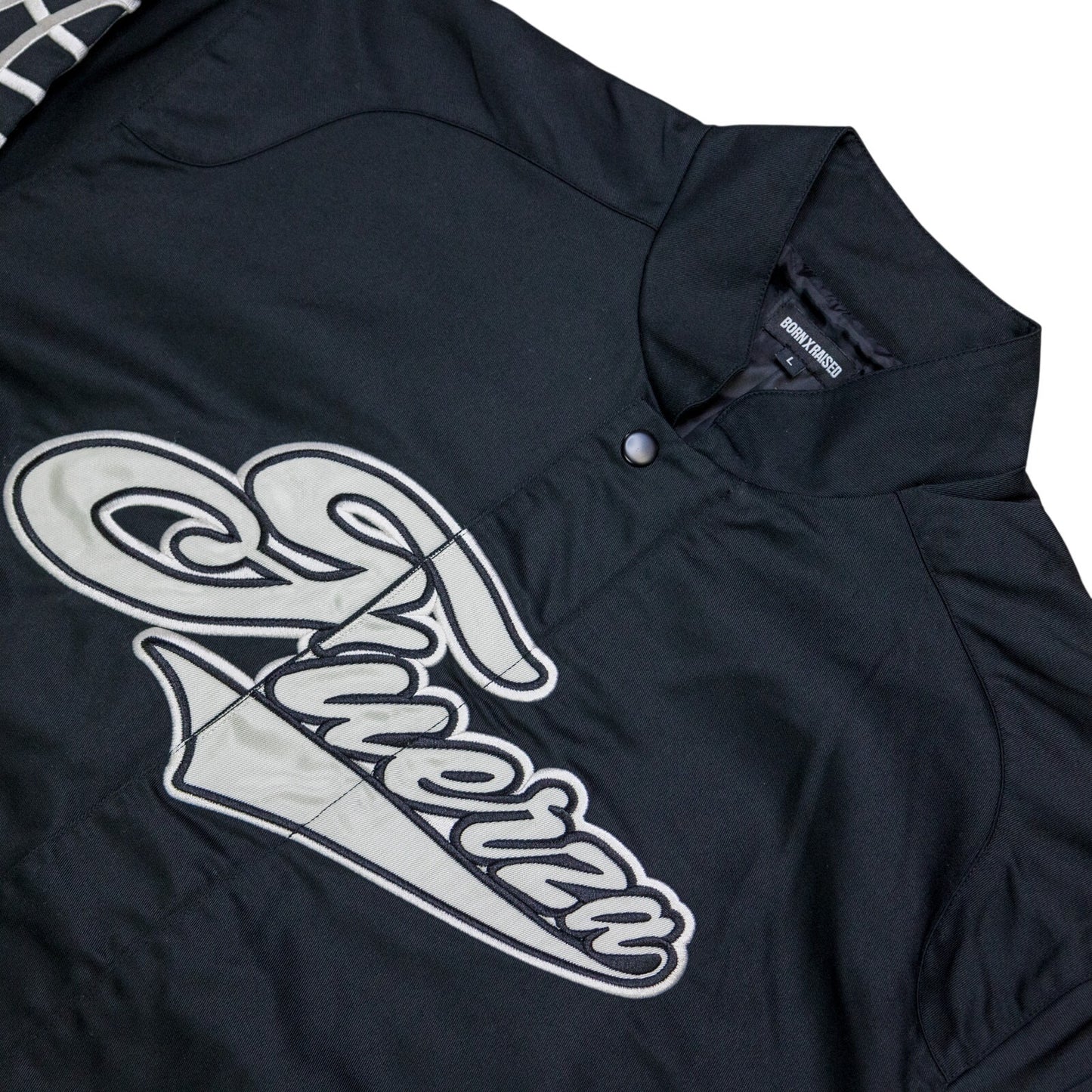Born X Raised Fuerza Regida FR Unreleased Sample Jacket