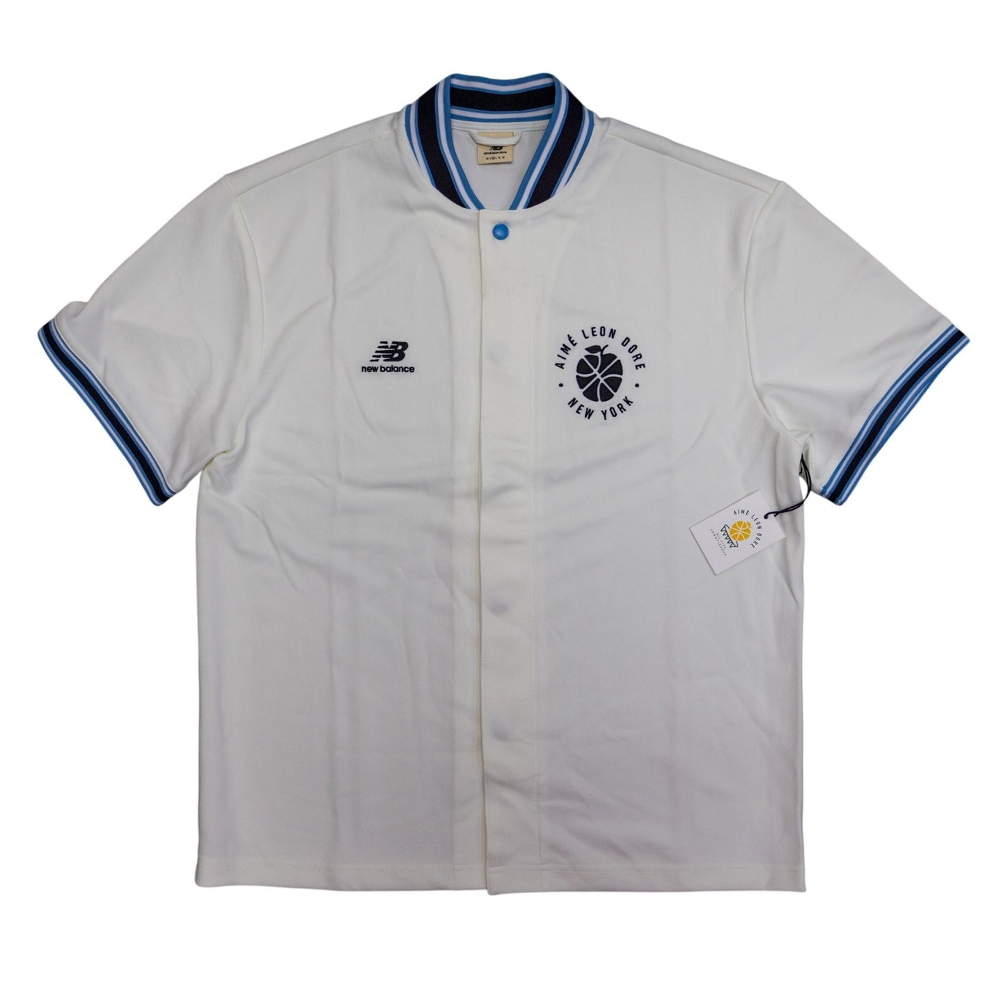 Aimé Leon Dore x New Balance SONNY NY Warm Up Shirt 'Bright White'
