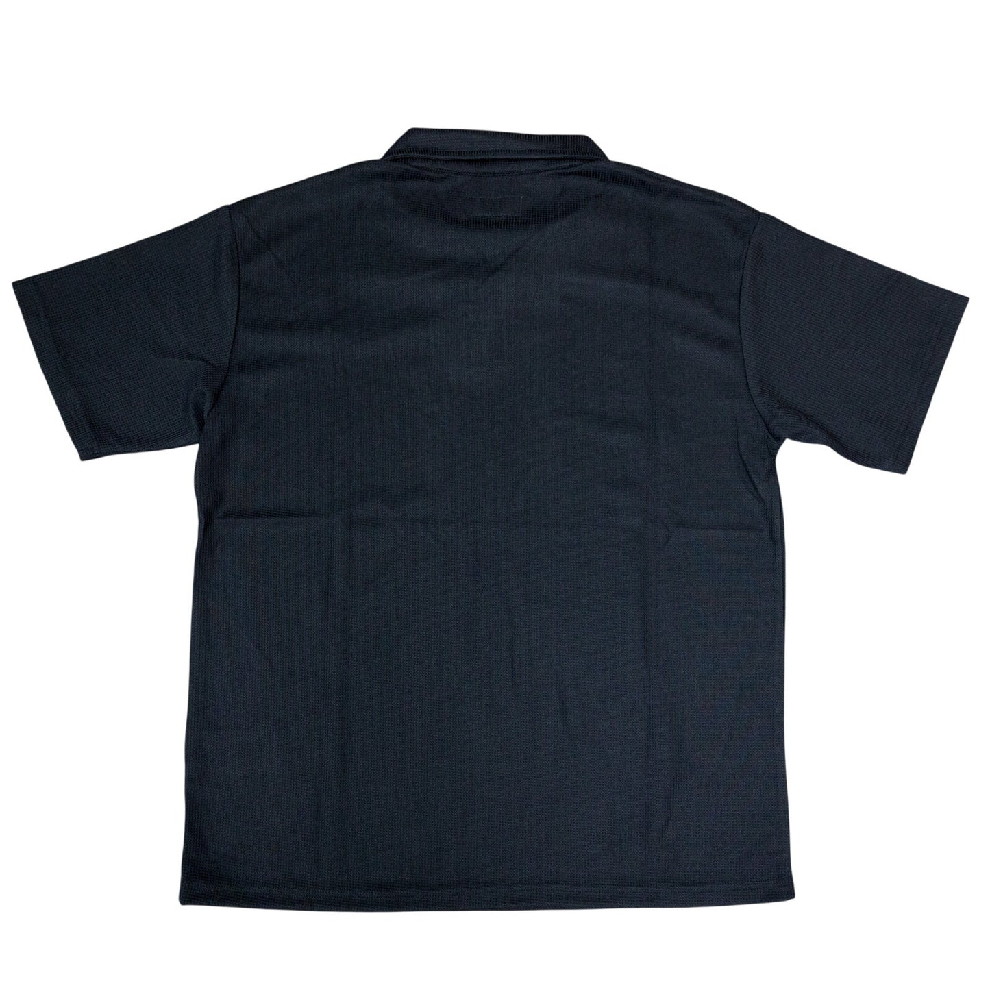 Kith Micro Waffle Drew Polo 'Black'