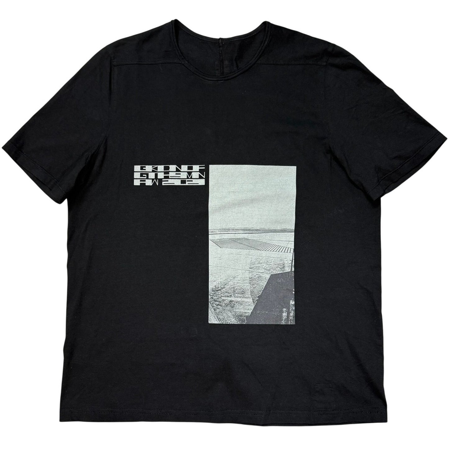 Rick Owens DRKSHDW Garden Picture Print Level Tee