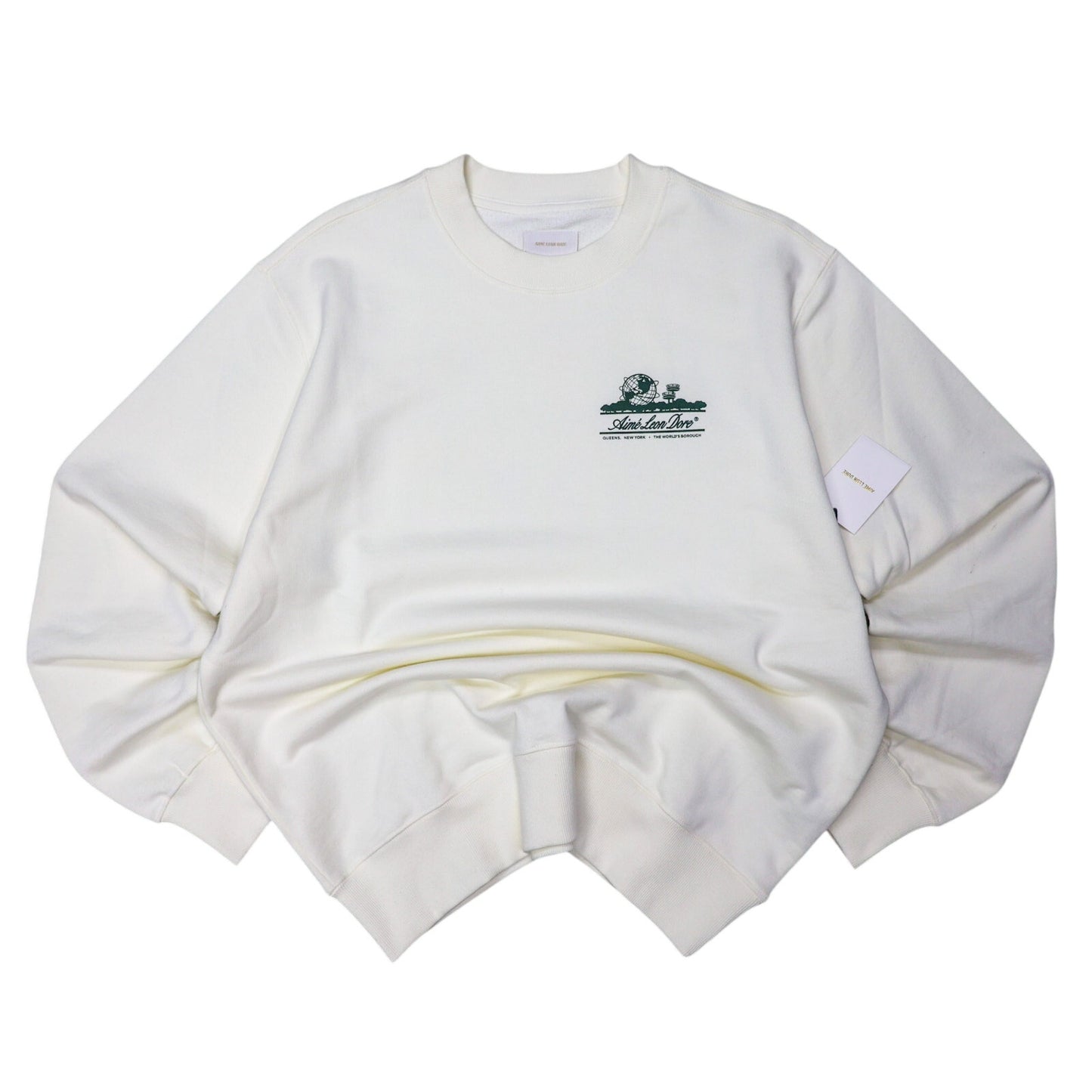 Aimé Leon Dore Unisphere Crewneck Pristine Cream