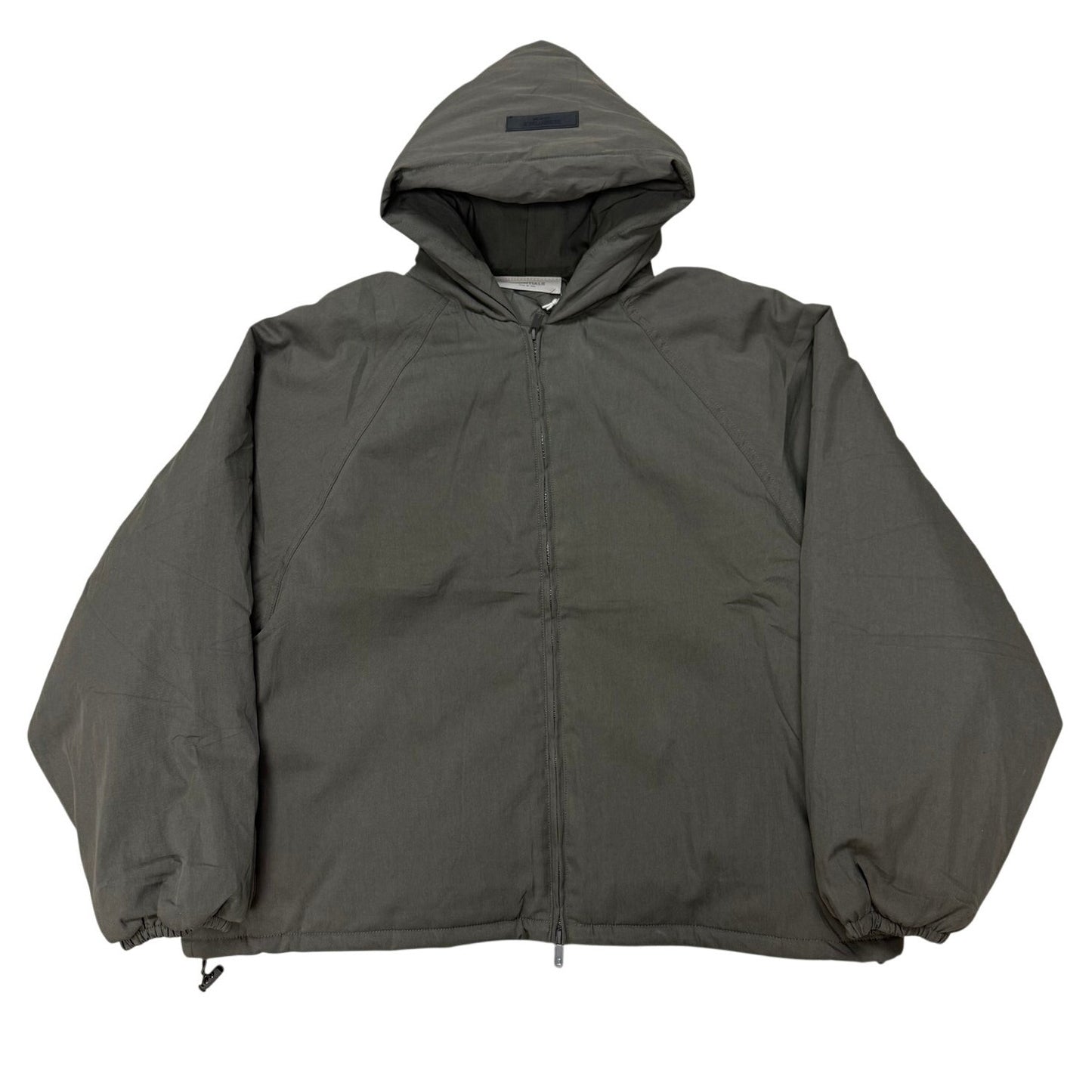 Fear of God Essentials Military Nylon Hooded Bomber 'Brown'
