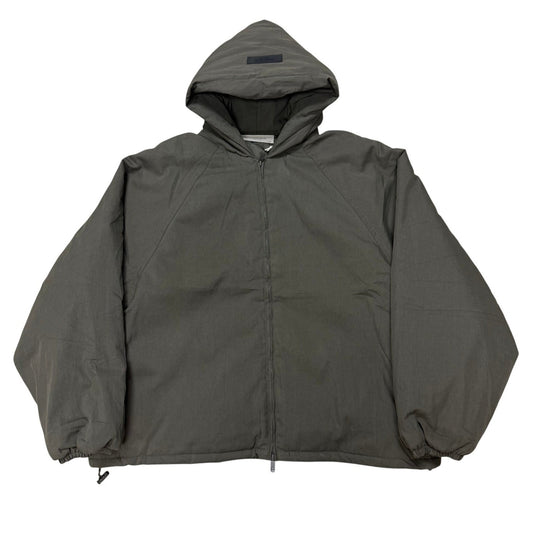 Fear of God Essentials Military Nylon Hooded Bomber 'Brown'