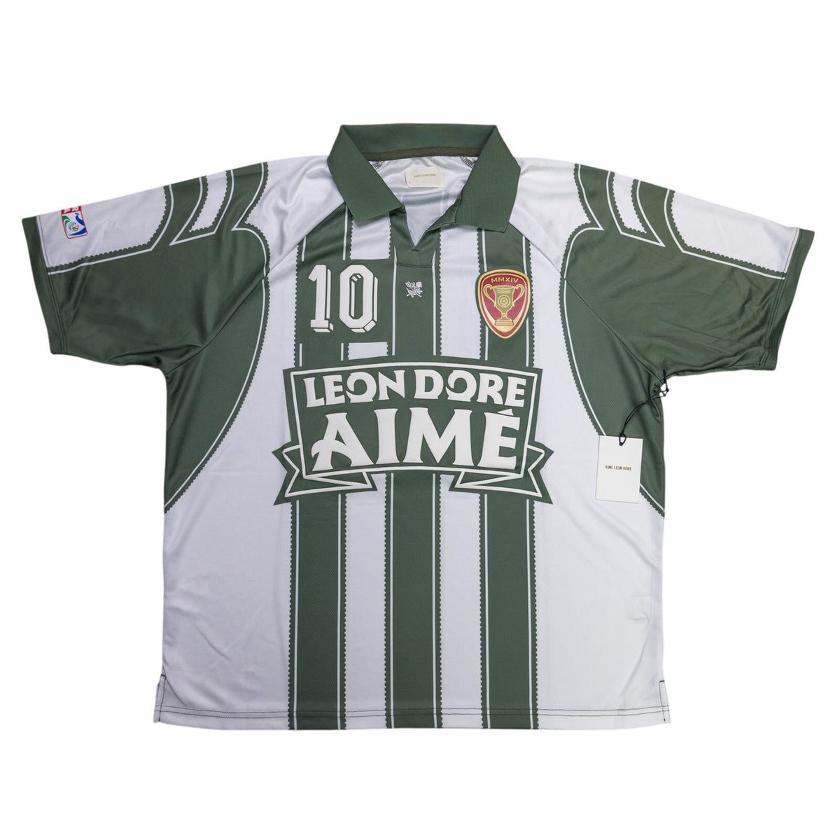 Aime Leon Dore Aime Cup Soccer Jersey Olive