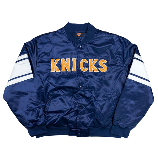 Kith for the New York Knicks Classic Satin Bomber Jacket Size M