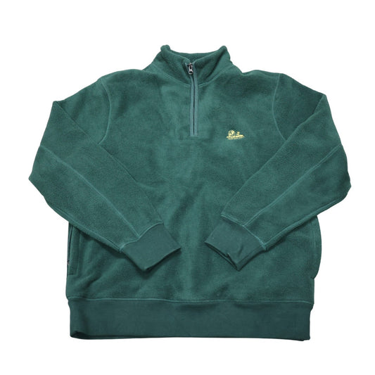 Aimé Leon Dore Quarter Zip Fleece Unisphere Forest Green
