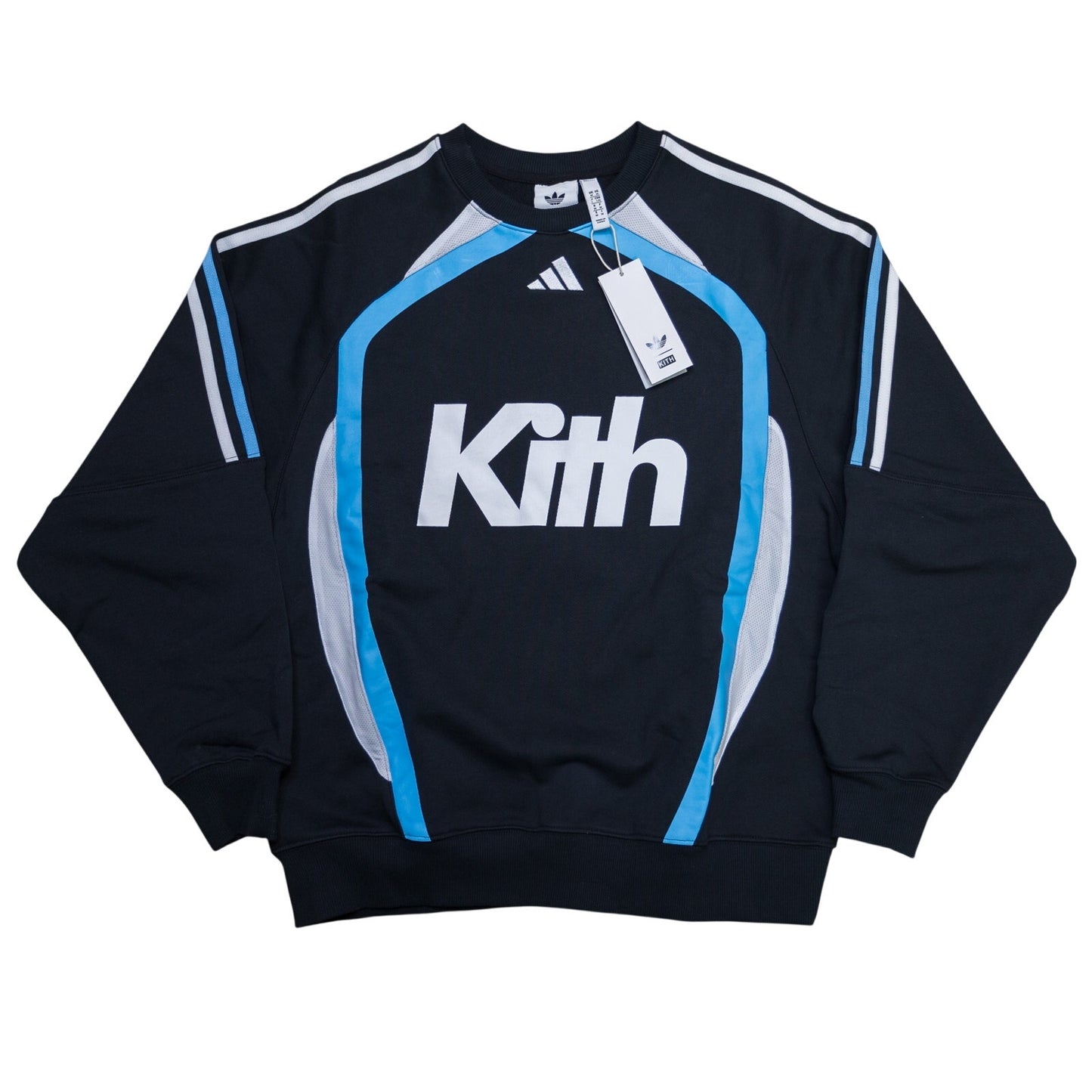 Kith For Adidas Football Crewneck 'Black'
