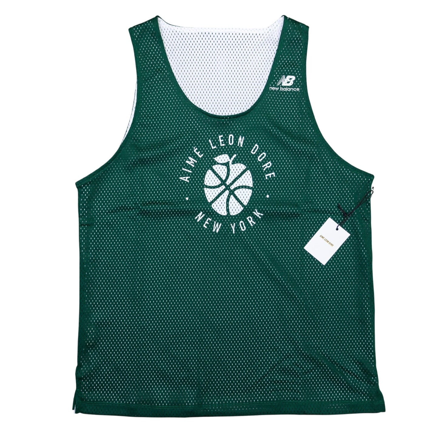 Aimé Leon Dore x New Balance SONNY NY Reversible Jersey 'Pristine/Rainforest'