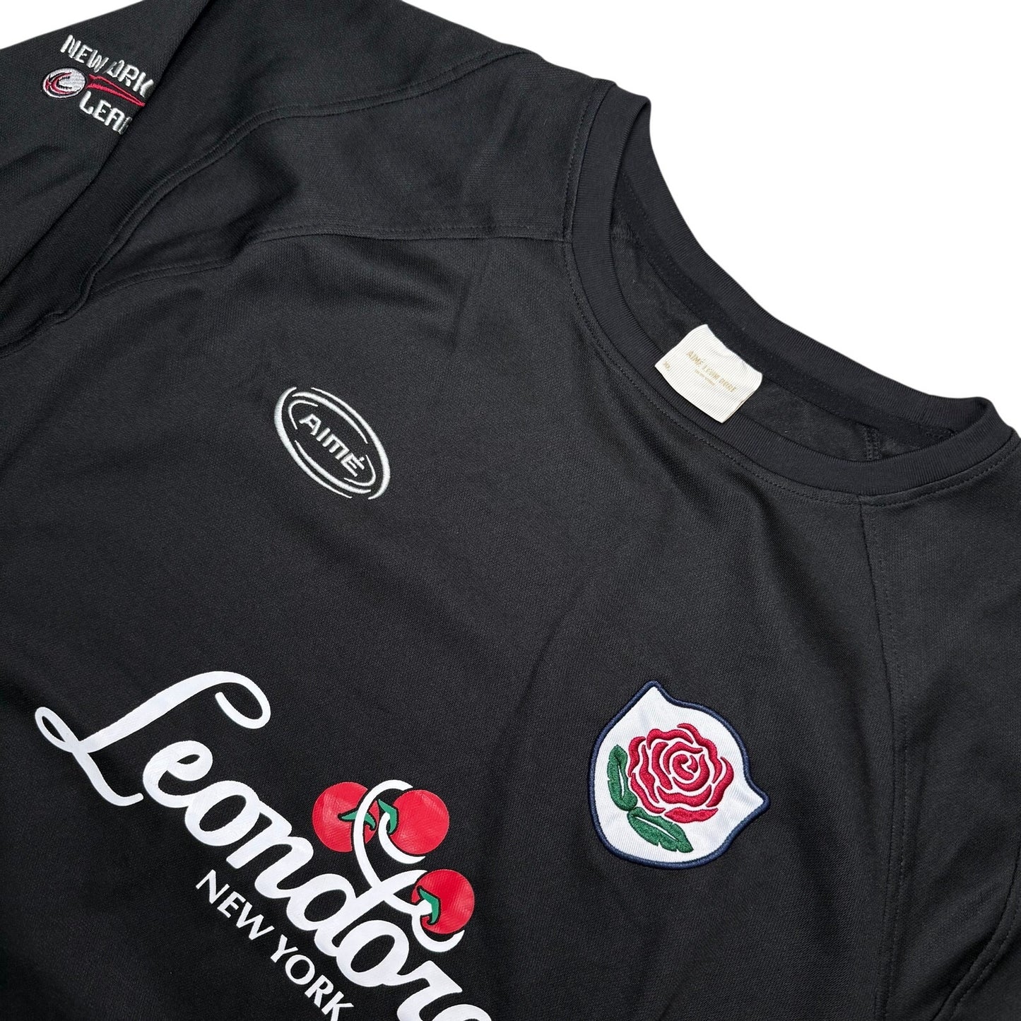 Aimé Leon Dore Team Leon Performance Crewneck Sweatshirt 'Jet Black'