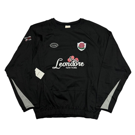 Aimé Leon Dore Team Leon Performance Crewneck Sweatshirt 'Jet Black'