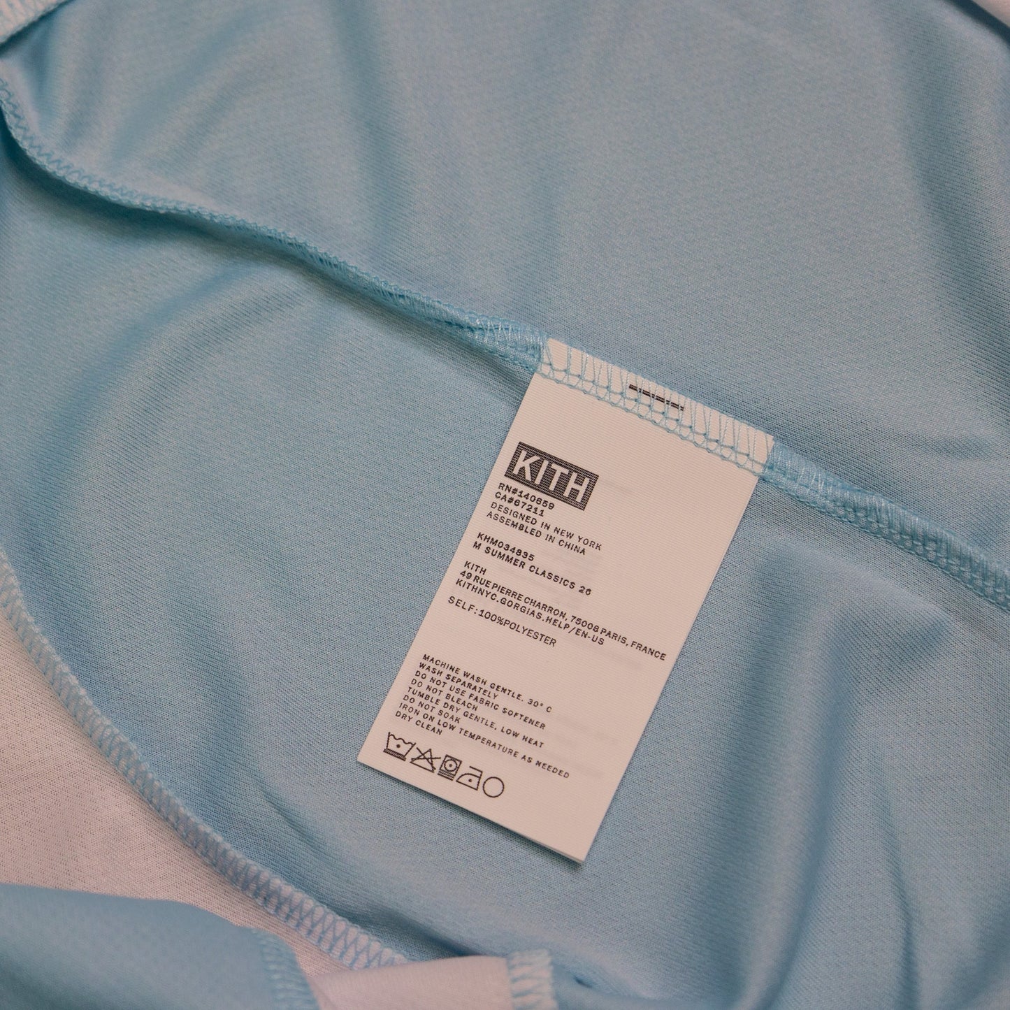 Kith Otto Mesh Chase Jersey 'Crystal'