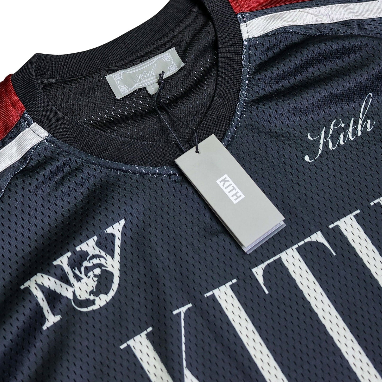 Kith Mesh Leon Jersey Black