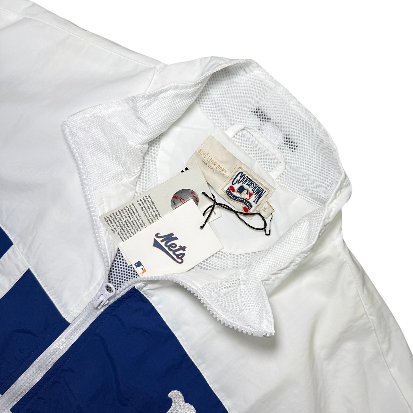 Aimé Leon Dore x New York Mets Colorblock Windbreaker 'Bright White'