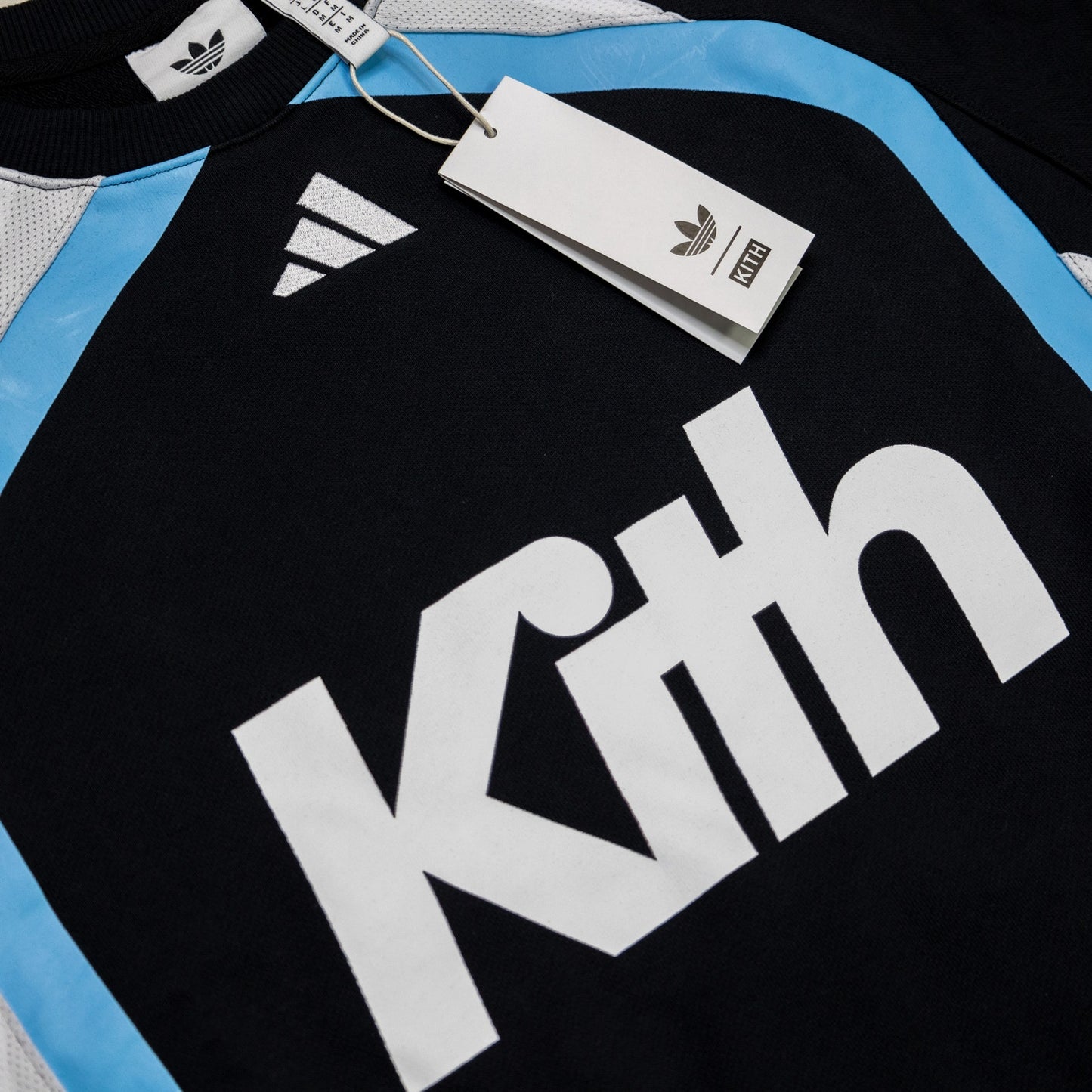 Kith For Adidas Football Crewneck 'Black'