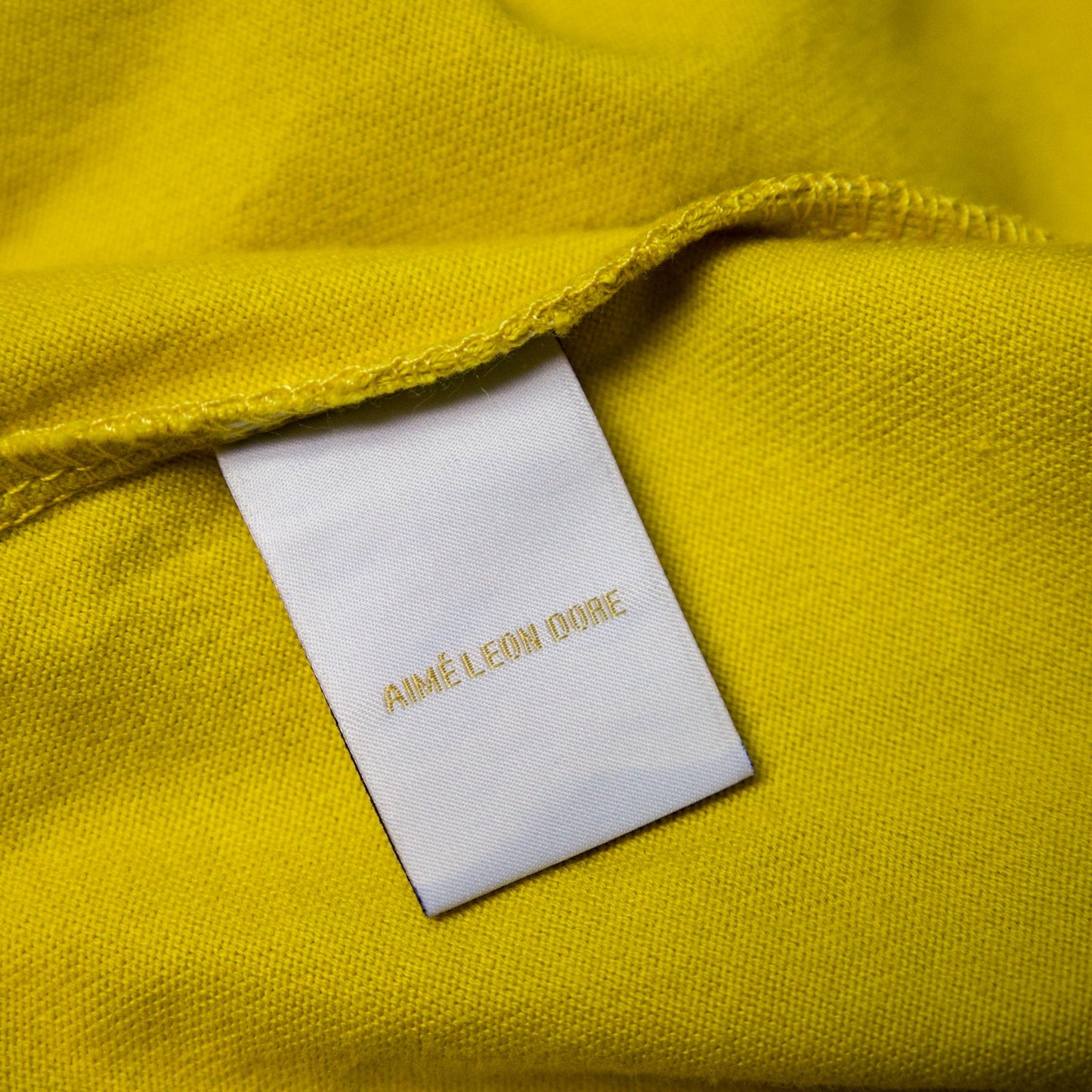 Aimé Leon Dore x New Balance 997 Logo Tee Yellow