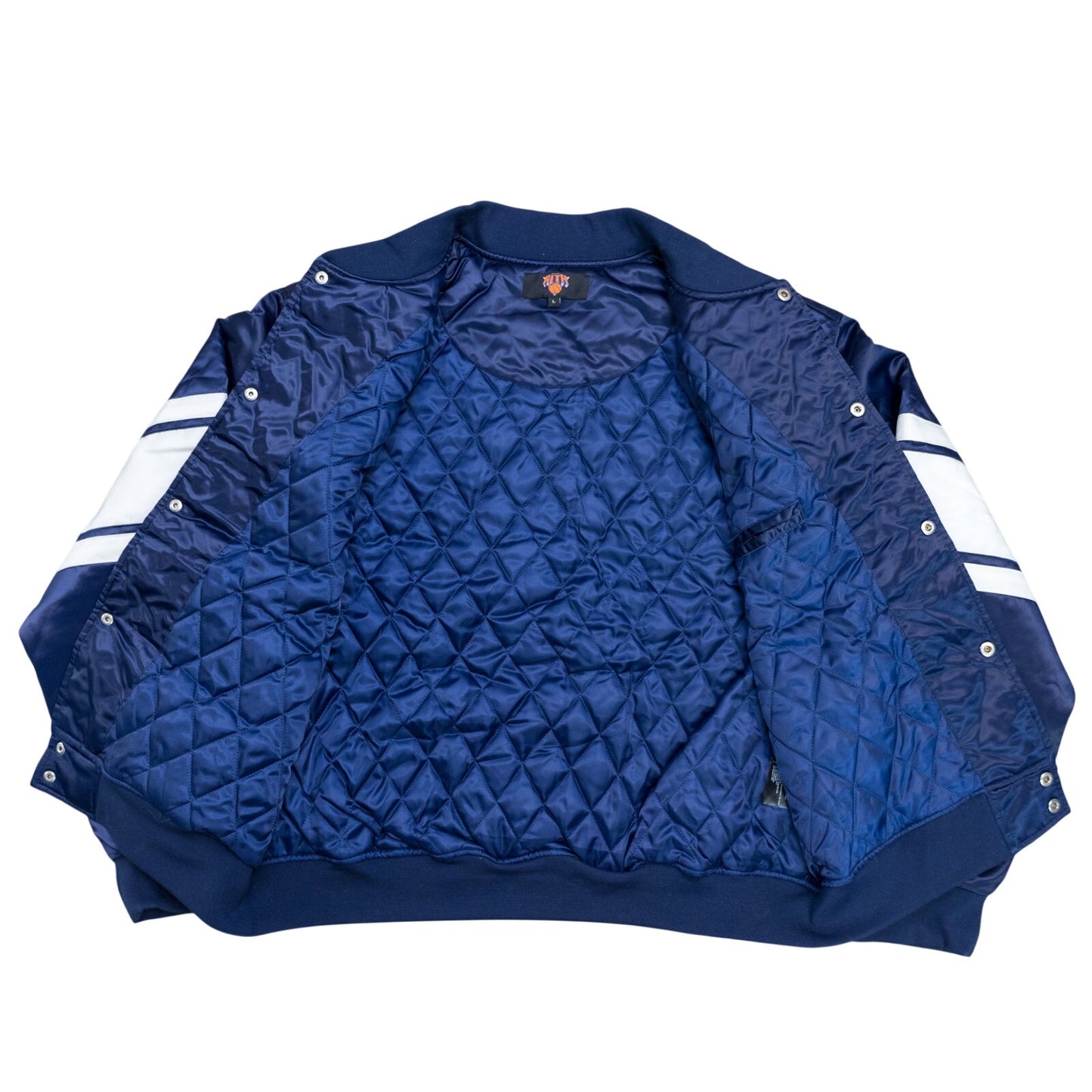 Kith for the New York Knicks Classic Satin Bomber Jacket Size M